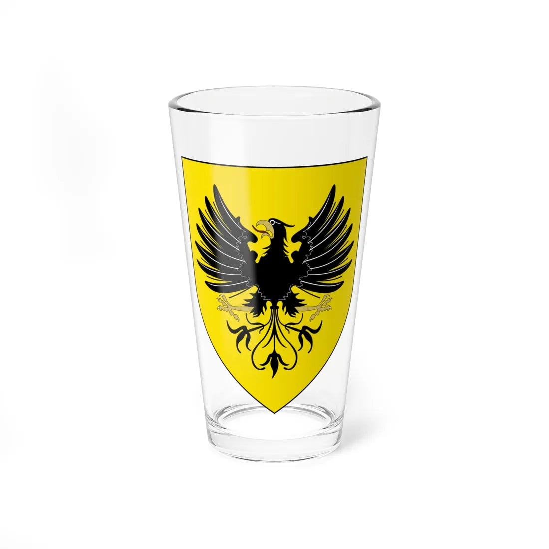 Coat of arms of the House of Savoy early (Italy) (Coat of Arms) Pint Glass 16oz 16oz - Go Mug Yourself