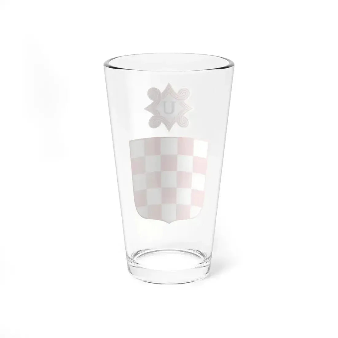 Coat of arms of the Independent State of Croatia - Pint Glass 16oz - Go Mug Yourself