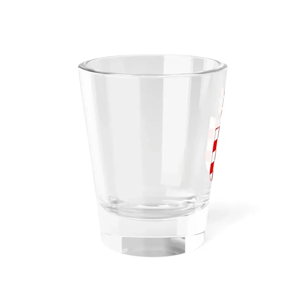 Coat of arms of the Independent State of Croatia - Shot Glass 1.5oz - Go Mug Yourself