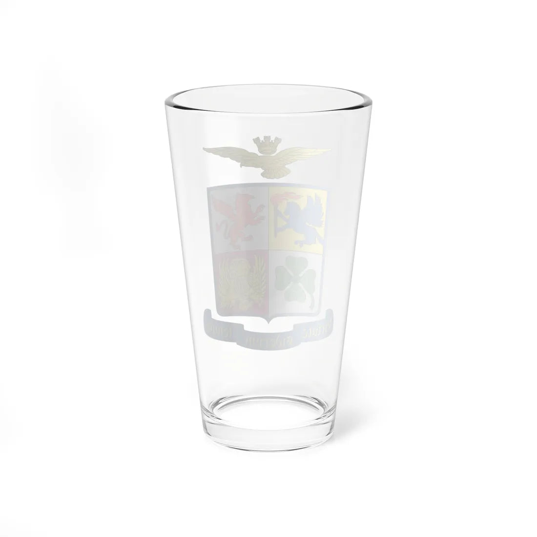 Coat of arms of the Italian Air Force (Italy) (Coat of Arms) Pint Glass 16oz - Go Mug Yourself