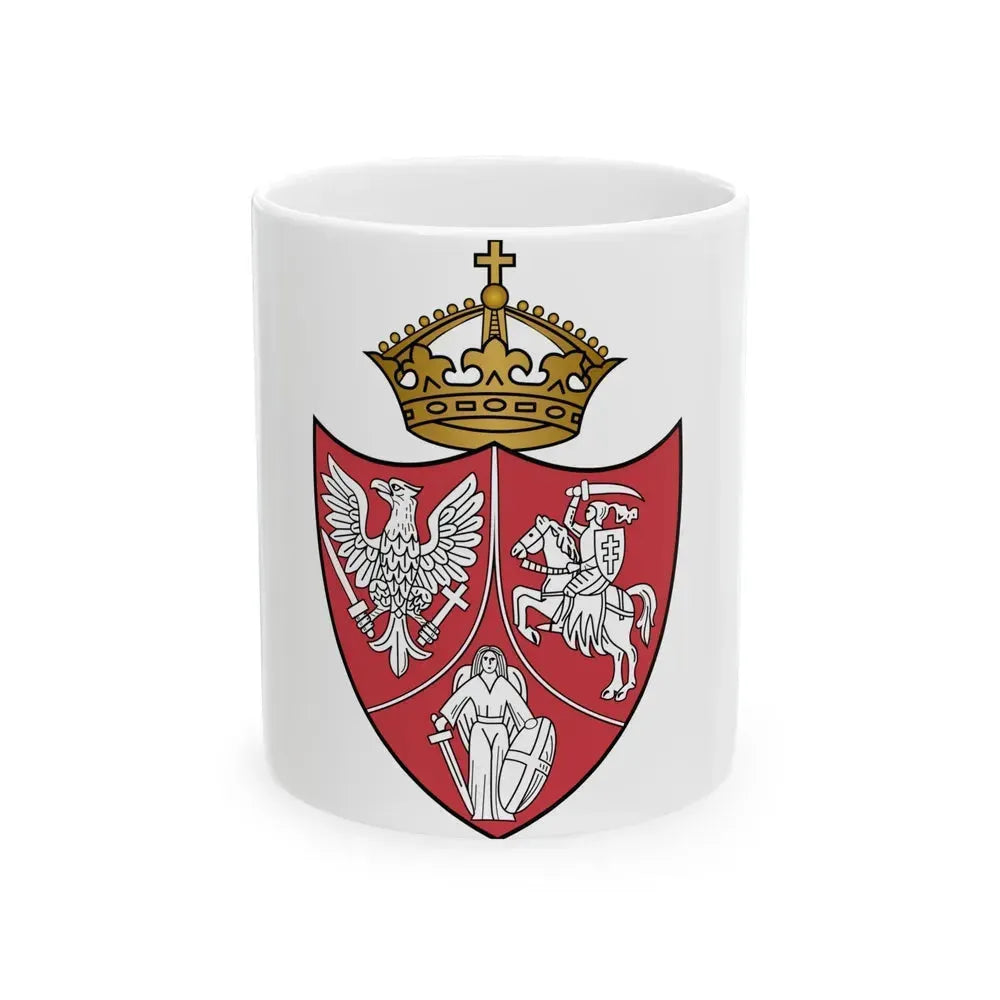 Coat of arms of the January Uprising - White Coffee Mug 11oz - Go Mug Yourself