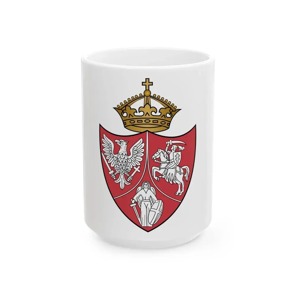 Coat of arms of the January Uprising - White Coffee Mug 15oz - Go Mug Yourself
