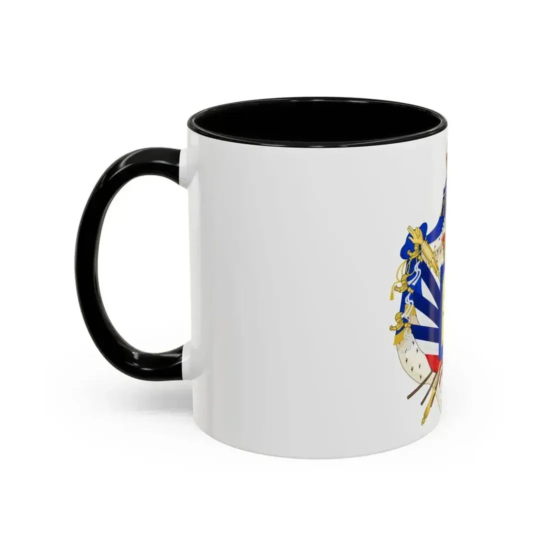 Coat of Arms of the July Monarchy (1831-48) - Accent Coffee Mug - Go Mug Yourself