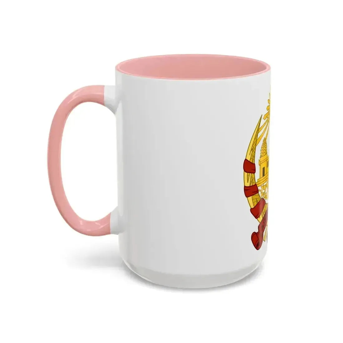 Coat of arms of the Khmer Republic - Accent Coffee Mug - Go Mug Yourself