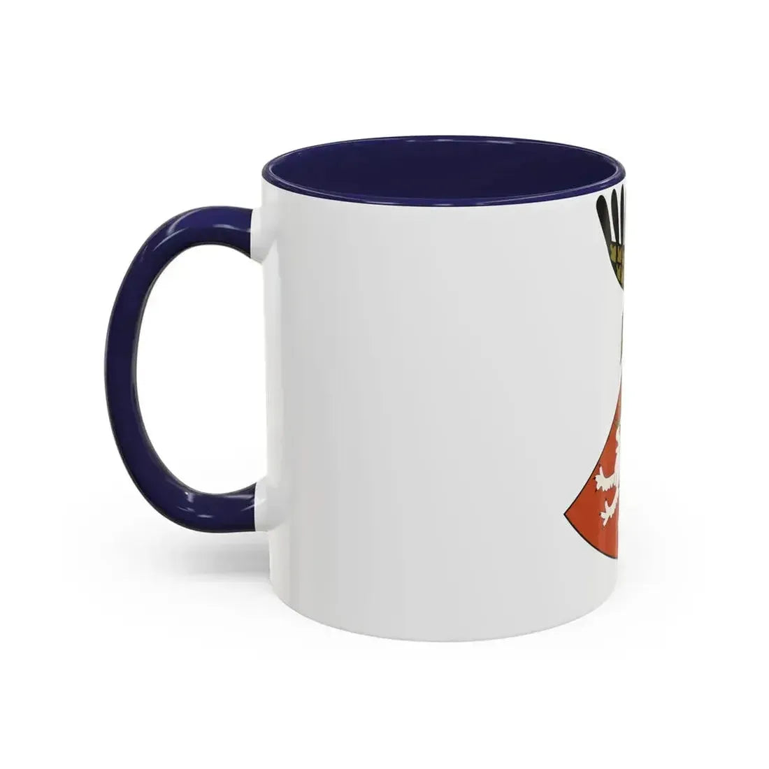 Coat of arms of the Kingdom of Bohemia (Wenceslaus II of Bohemia) - Accent Coffee Mug - Go Mug Yourself