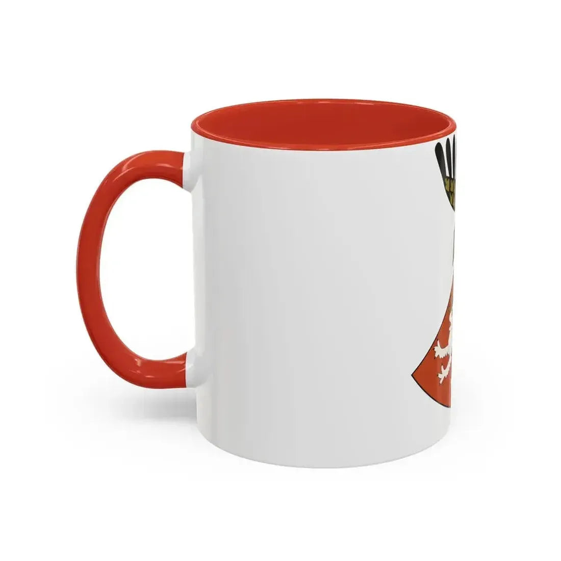 Coat of arms of the Kingdom of Bohemia (Wenceslaus II of Bohemia) - Accent Coffee Mug - Go Mug Yourself
