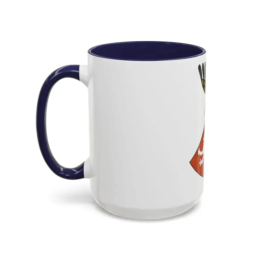 Coat of arms of the Kingdom of Bohemia (Wenceslaus II of Bohemia) - Accent Coffee Mug - Go Mug Yourself