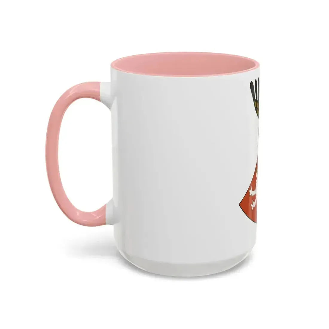 Coat of arms of the Kingdom of Bohemia (Wenceslaus II of Bohemia) - Accent Coffee Mug - Go Mug Yourself
