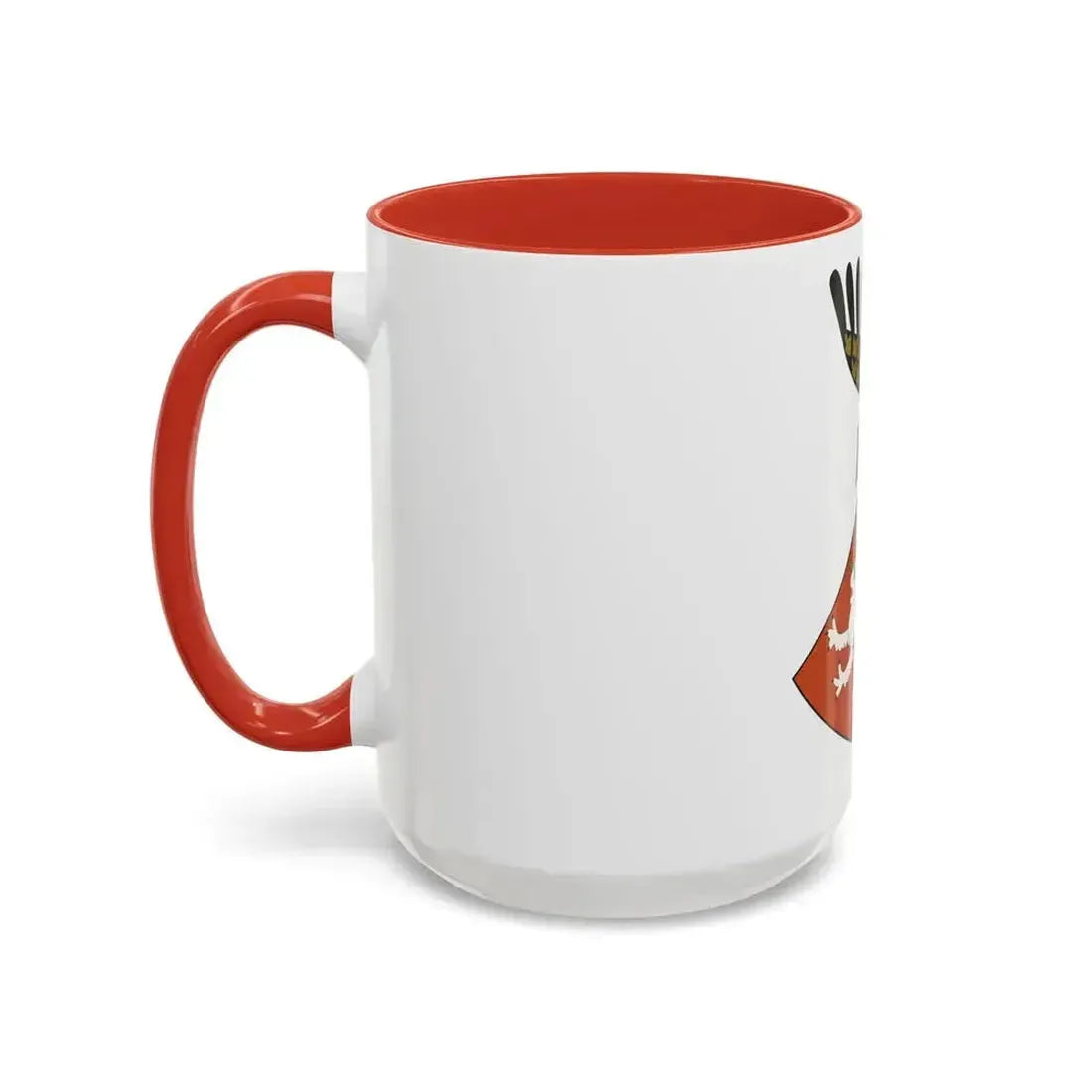 Coat of arms of the Kingdom of Bohemia (Wenceslaus II of Bohemia) - Accent Coffee Mug - Go Mug Yourself