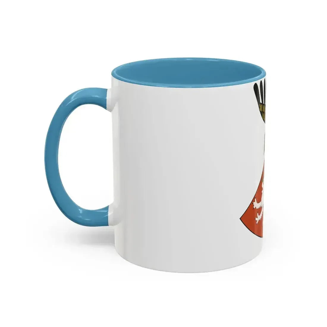 Coat of arms of the Kingdom of Bohemia (Wenceslaus II of Bohemia) - Accent Coffee Mug - Go Mug Yourself