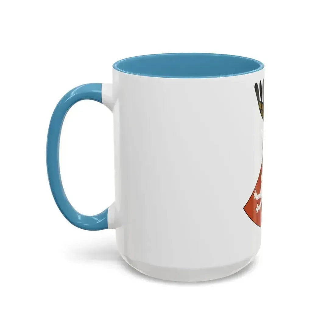 Coat of arms of the Kingdom of Bohemia (Wenceslaus II of Bohemia) - Accent Coffee Mug - Go Mug Yourself
