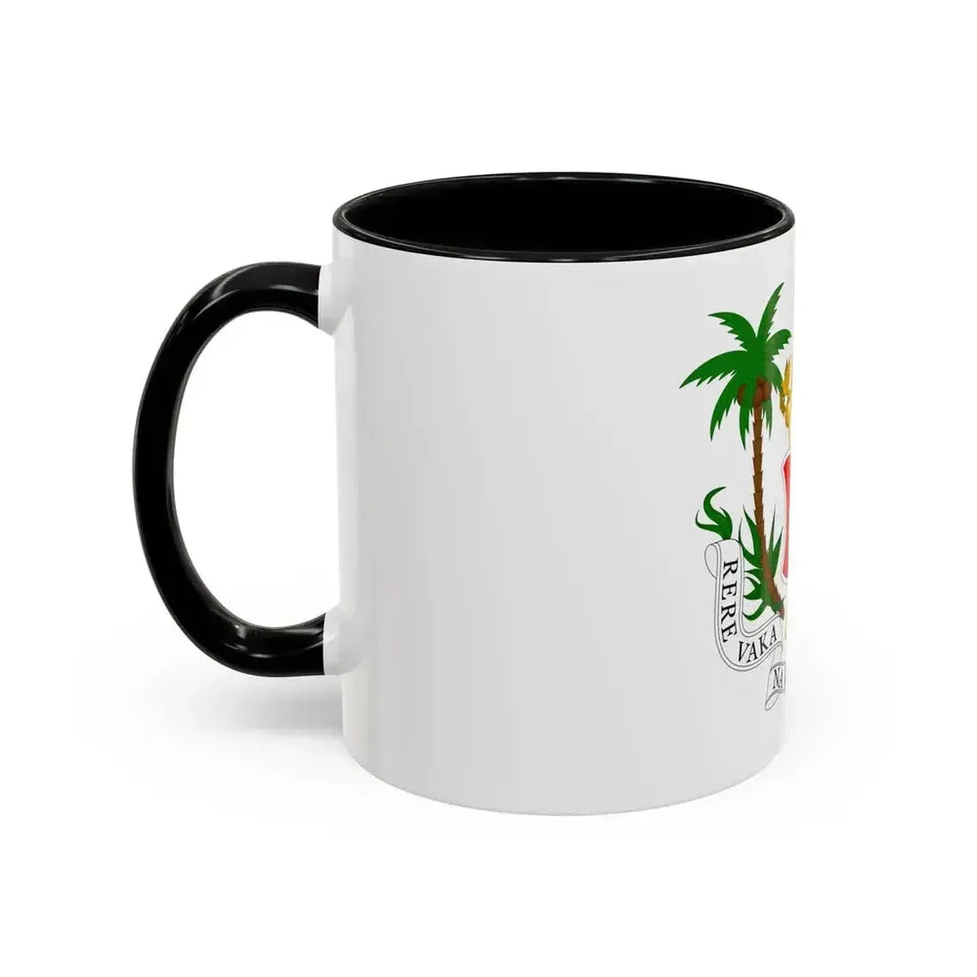 Coat of arms of the Kingdom of Fiji (1871-1874) - Accent Coffee Mug - Go Mug Yourself
