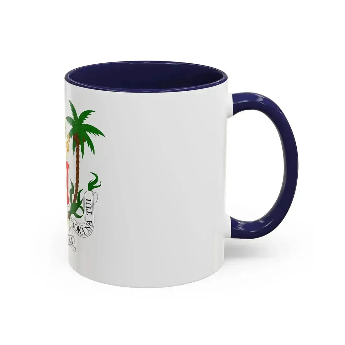 Coat of arms of the Kingdom of Fiji (1871-1874) - Accent Coffee Mug - Go Mug Yourself
