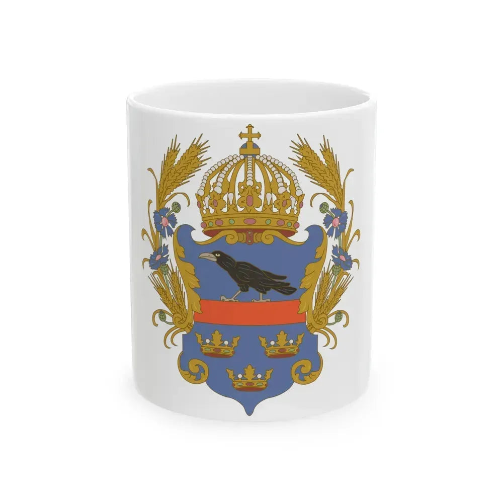 Coat of arms of the Kingdom of Galicia and Lodomeria - White Coffee Mug 11oz - Go Mug Yourself