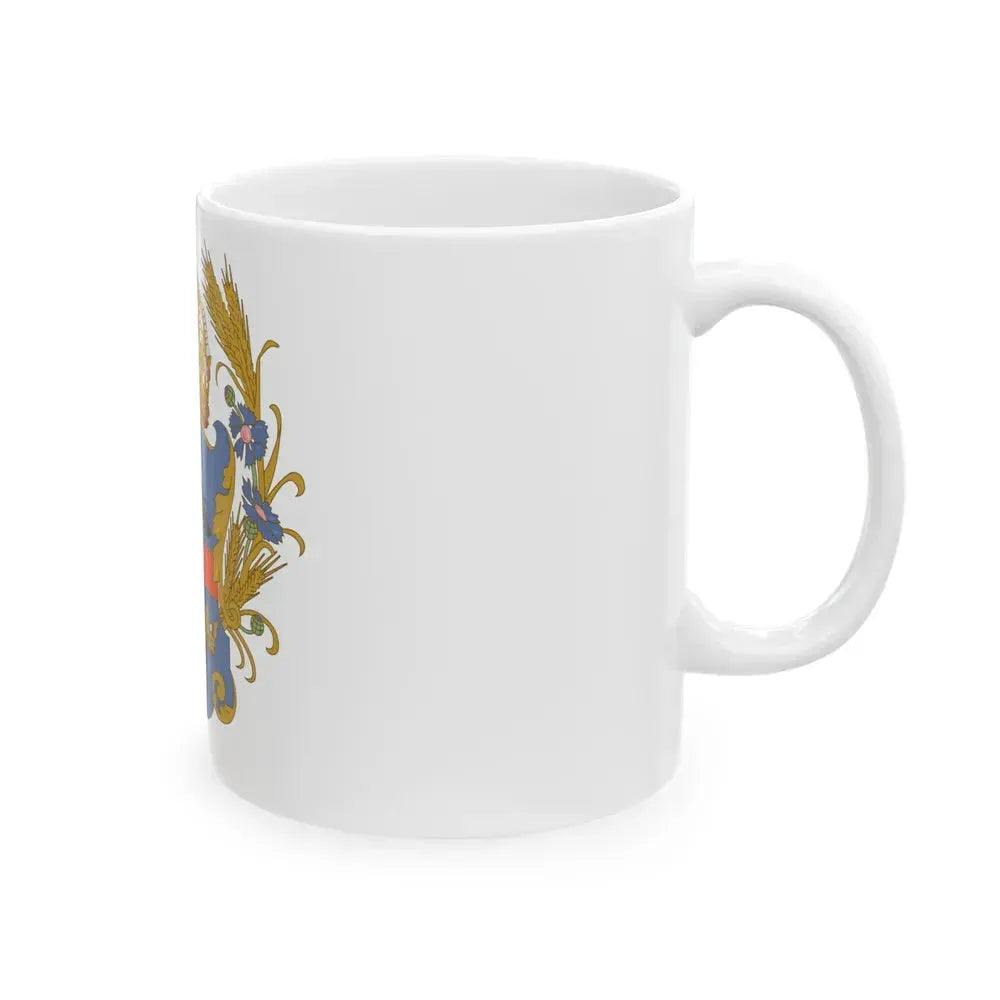 Coat of arms of the Kingdom of Galicia and Lodomeria - White Coffee Mug - Go Mug Yourself