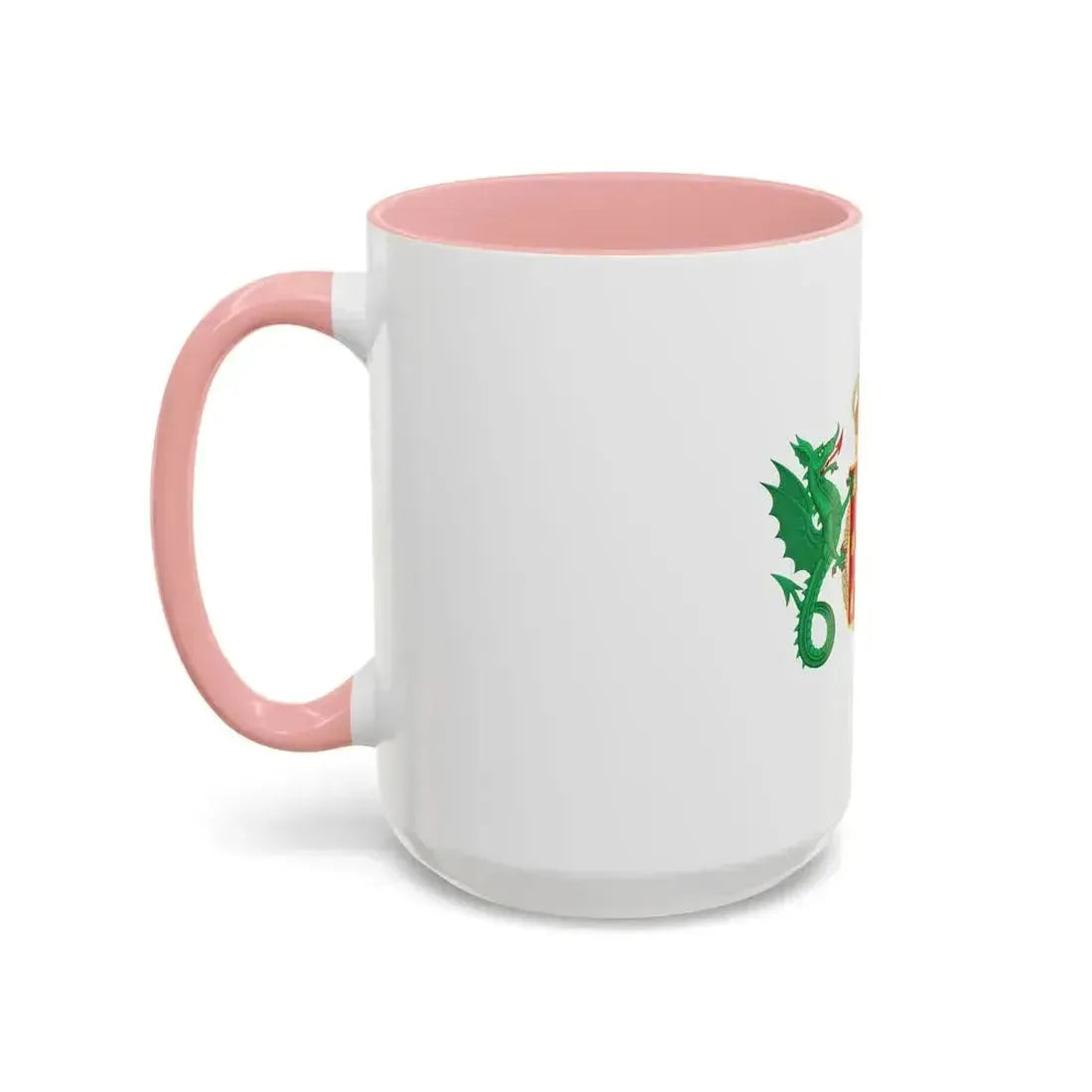 Coat of Arms of the Kingdom of Portugal 1640-1910 - Accent Coffee Mug - Go Mug Yourself