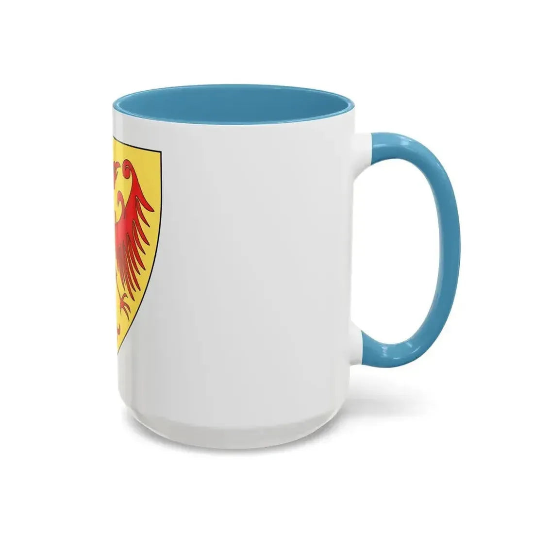 Coat of arms of the Kingdom of Serbia (medieval) - Accent Coffee Mug - Go Mug Yourself