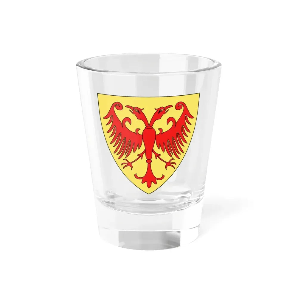Coat of arms of the Kingdom of Serbia (medieval) - Shot Glass 1.5oz 1.5oz - Go Mug Yourself