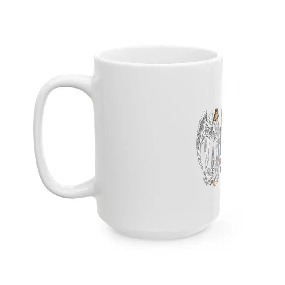 Coat of arms of the Lands of the Holy Hungarian Crown (1896-1915) - White Coffee Mug - Go Mug Yourself