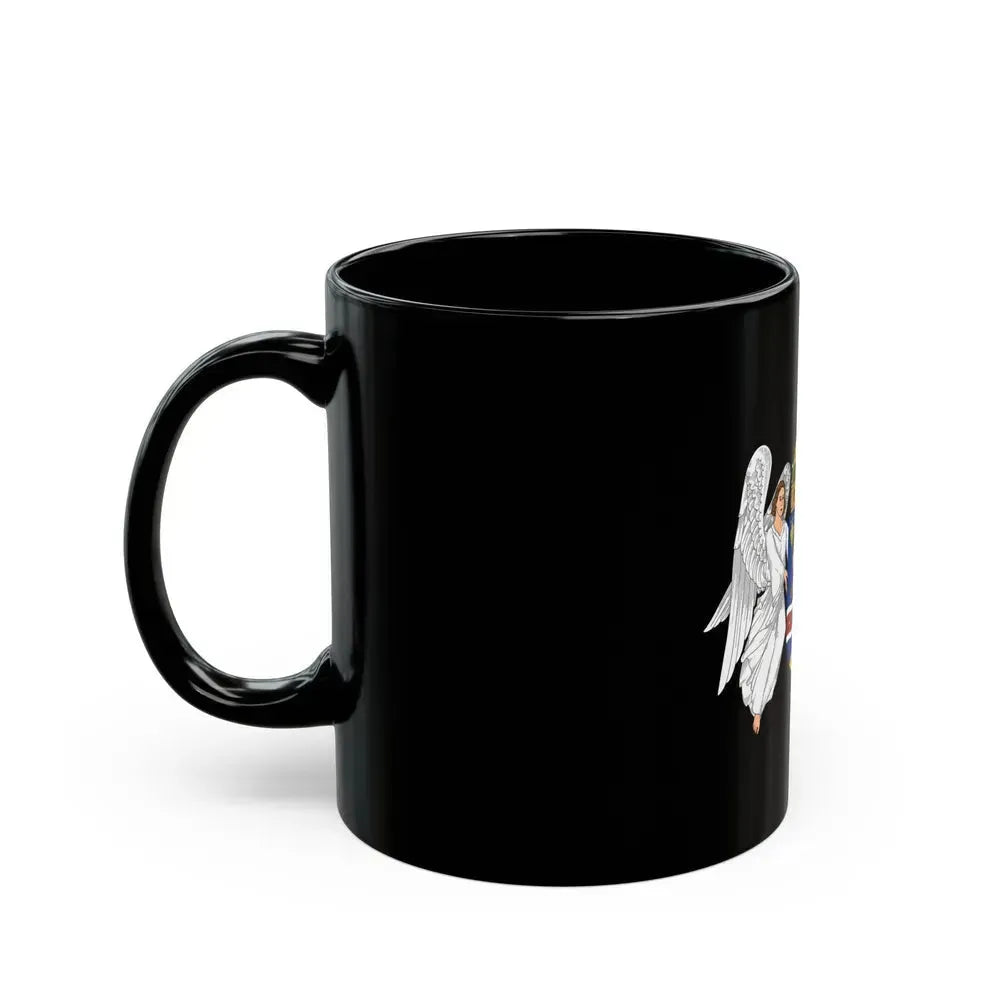Coat of arms of the Lands of the Holy Hungarian Crown (1915-1918, 1919-1946) - Black Coffee Mug - Go Mug Yourself