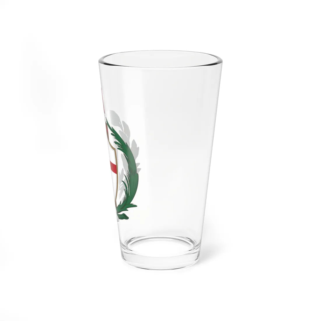 Coat of arms of the Ligurian Republic (Italy) (Coat of Arms) Pint Glass 16oz - Go Mug Yourself