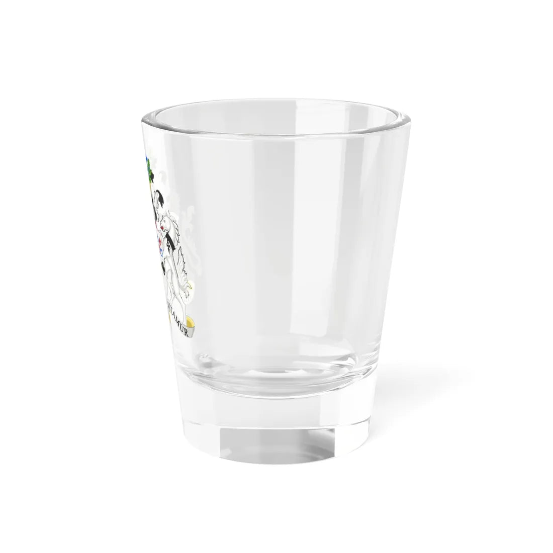 Coat of arms of the London Borough of Croydon (England) (Coat of Arms) Shot Glass 1.5oz - Go Mug Yourself