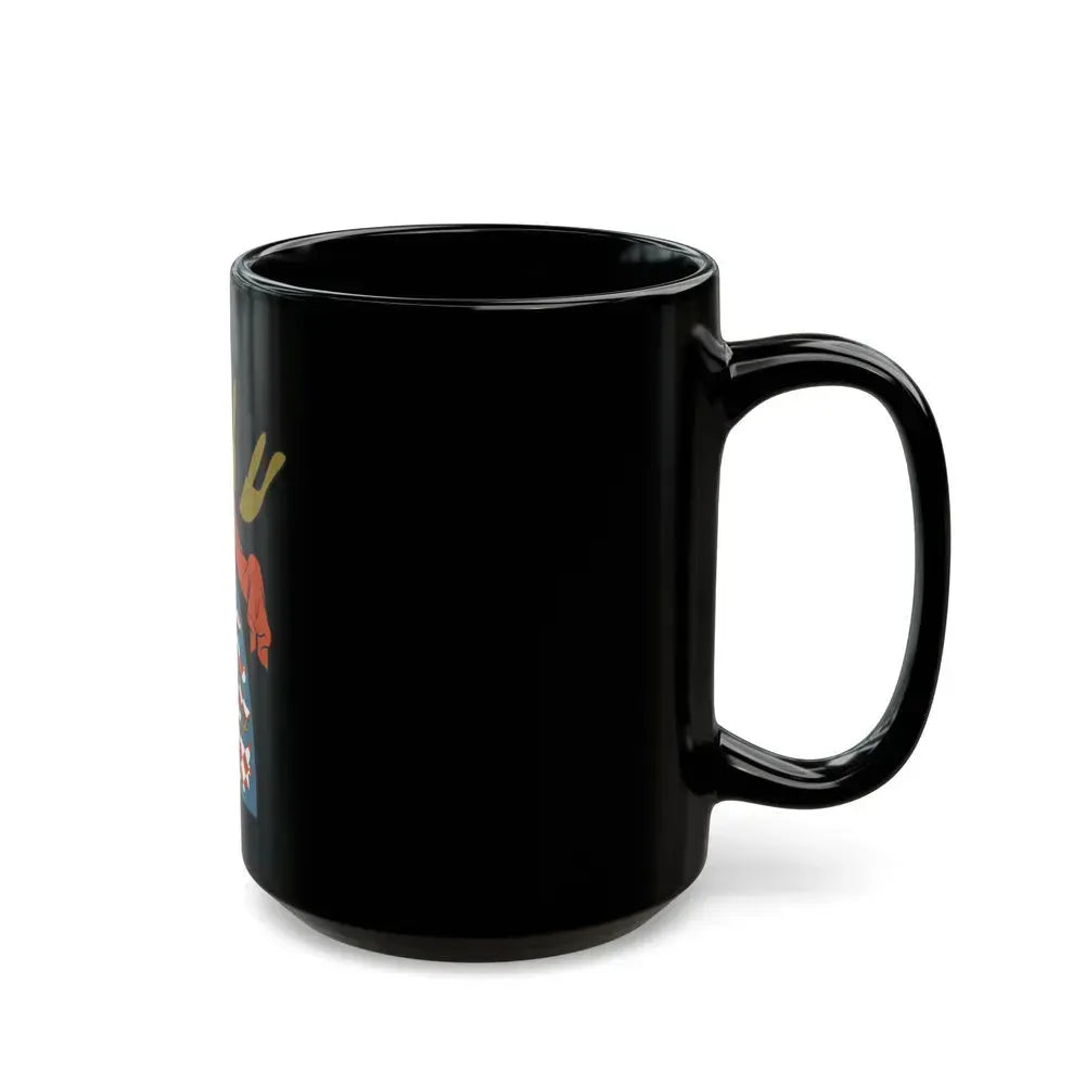 Coat of arms of the Margraviate of Moravia (Wenceslaus II) - Black Coffee Mug - Go Mug Yourself