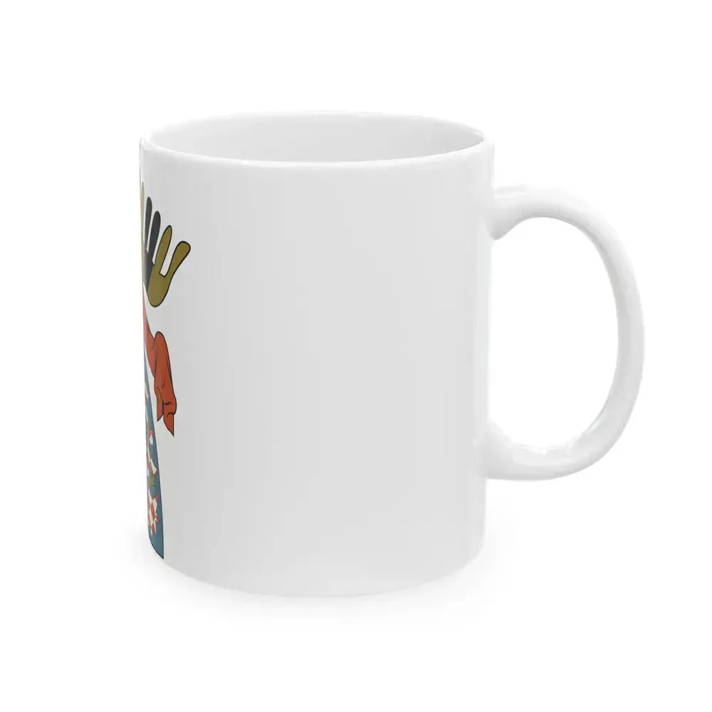 Coat of arms of the Margraviate of Moravia (Wenceslaus II) - White Coffee Mug - Go Mug Yourself