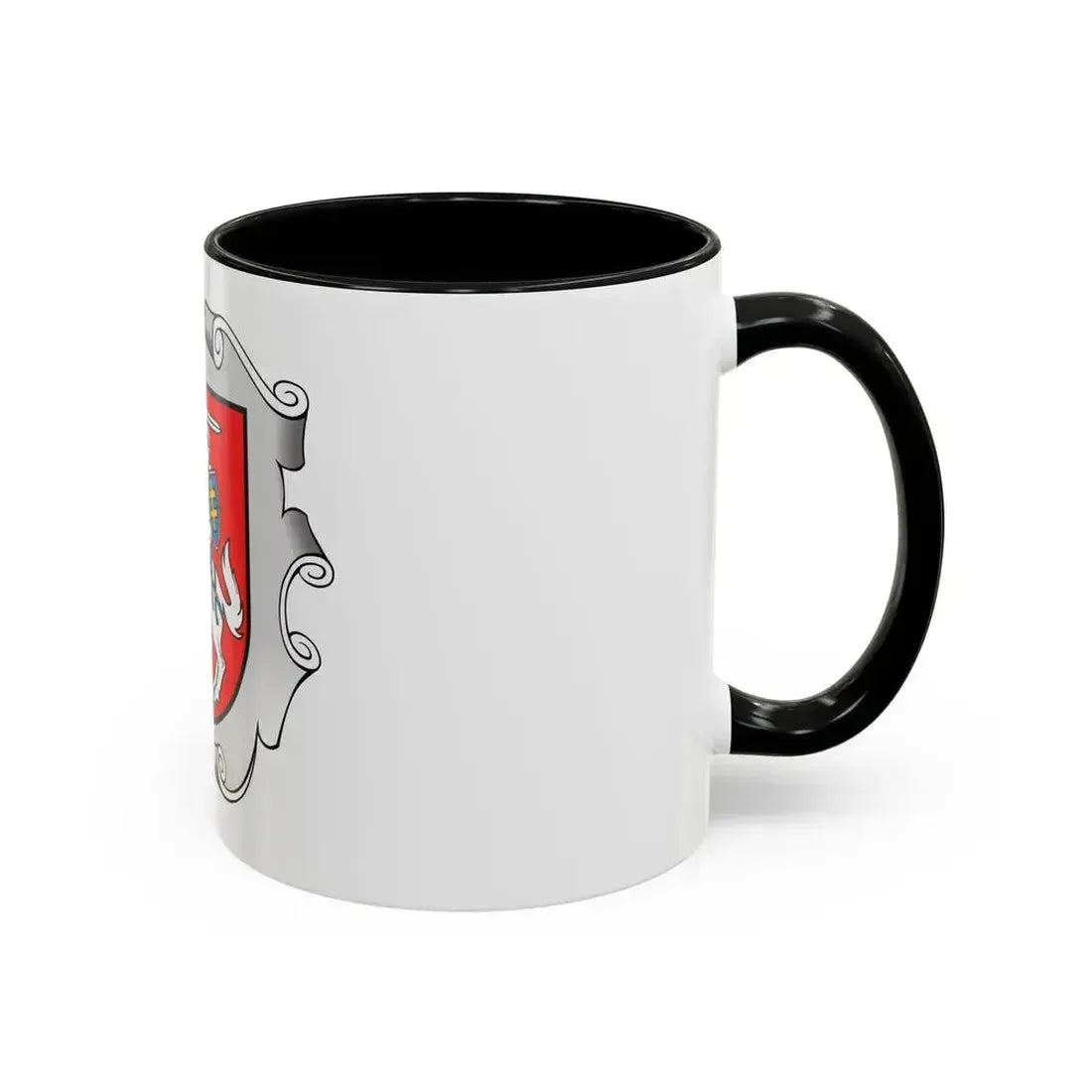 Coat of arms of the Ministry of the Interior of Lithuania - Accent Coffee Mug - Go Mug Yourself