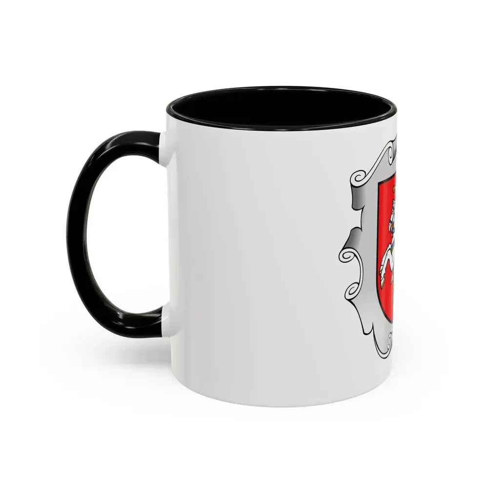 Coat of arms of the Ministry of the Interior of Lithuania - Accent Coffee Mug - Go Mug Yourself