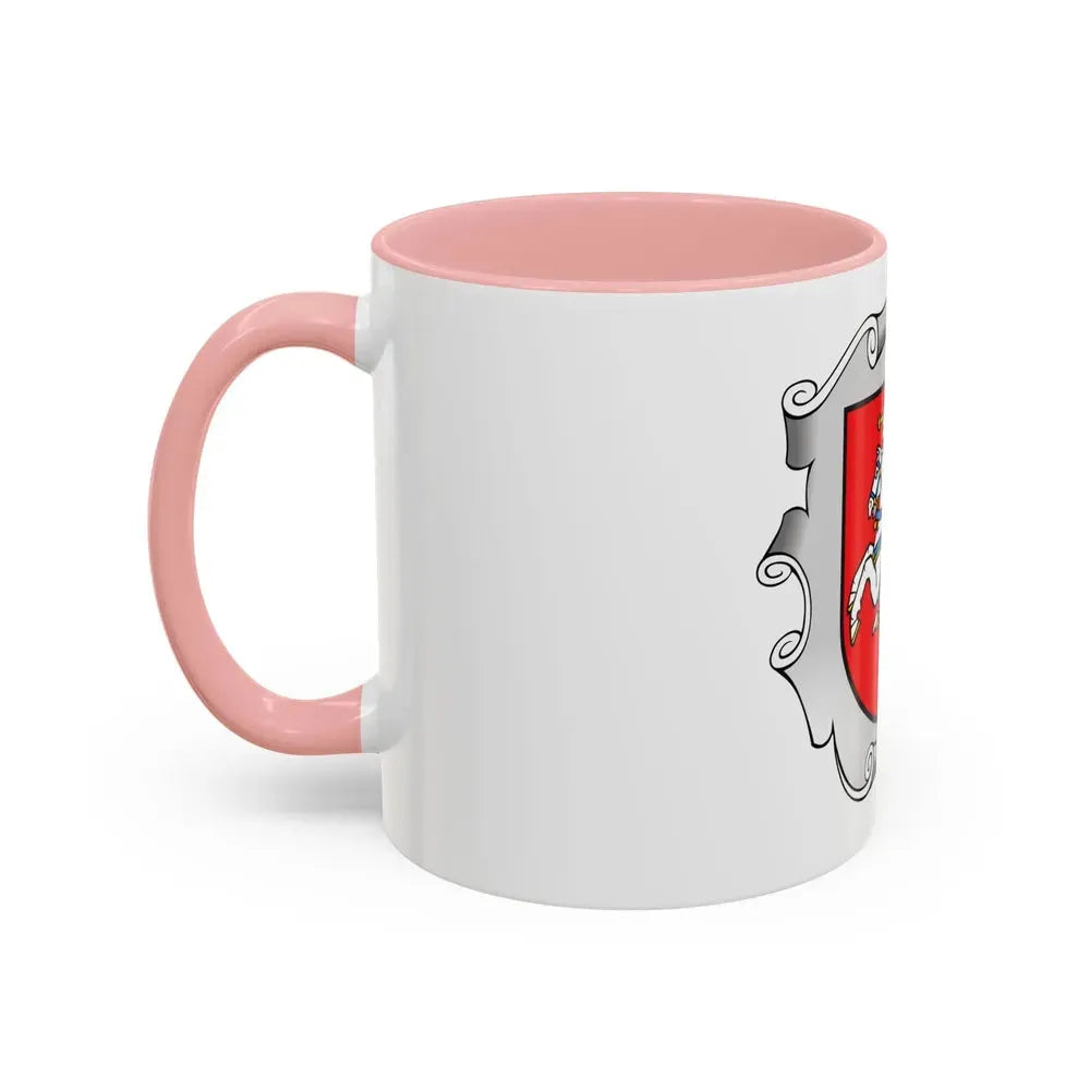 Coat of arms of the Ministry of the Interior of Lithuania - Accent Coffee Mug - Go Mug Yourself