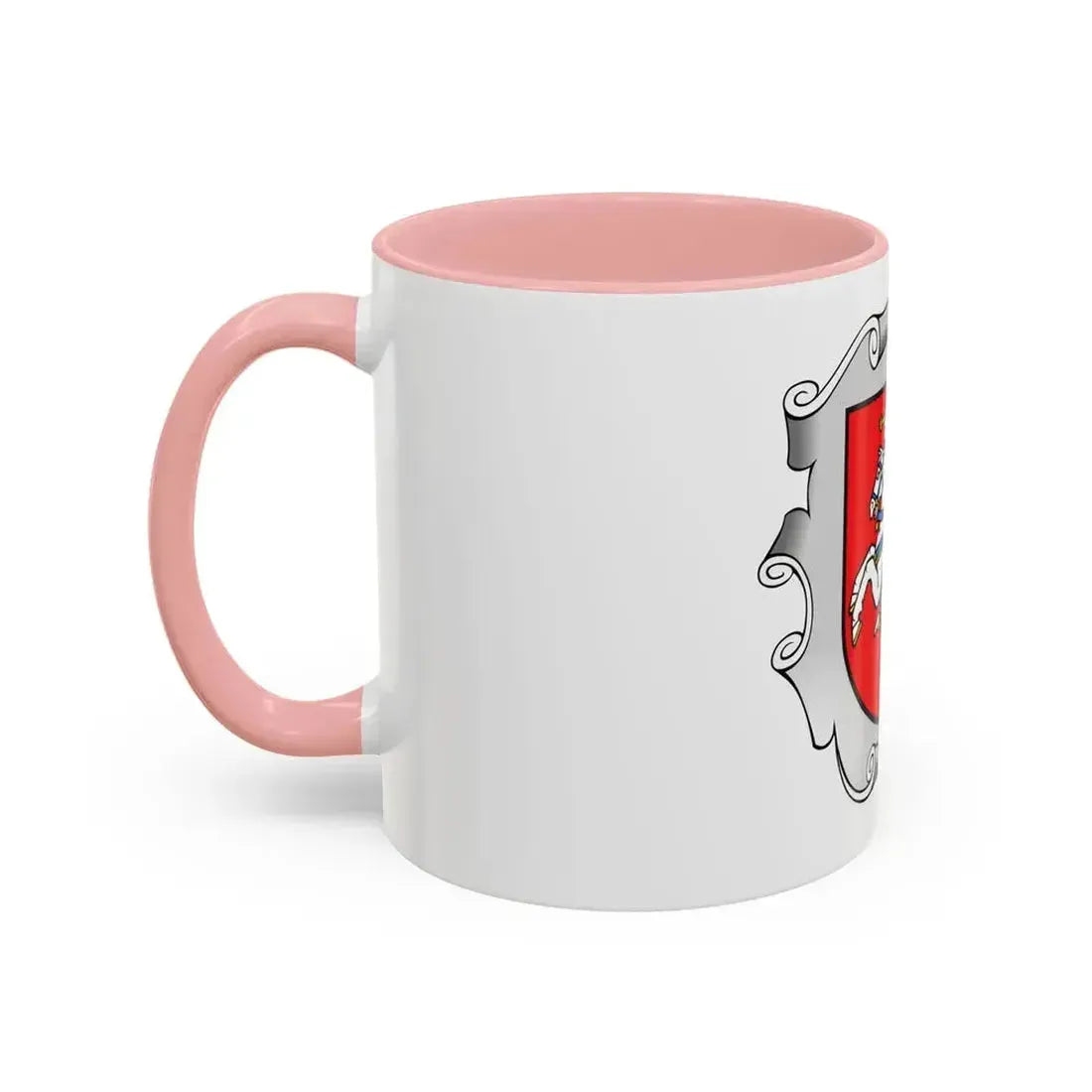 Coat of arms of the Ministry of the Interior of Lithuania - Accent Coffee Mug - Go Mug Yourself