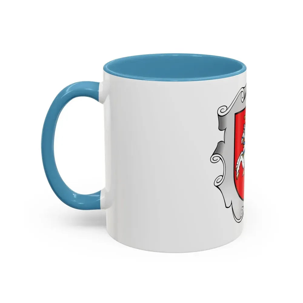 Coat of arms of the Ministry of the Interior of Lithuania - Accent Coffee Mug - Go Mug Yourself