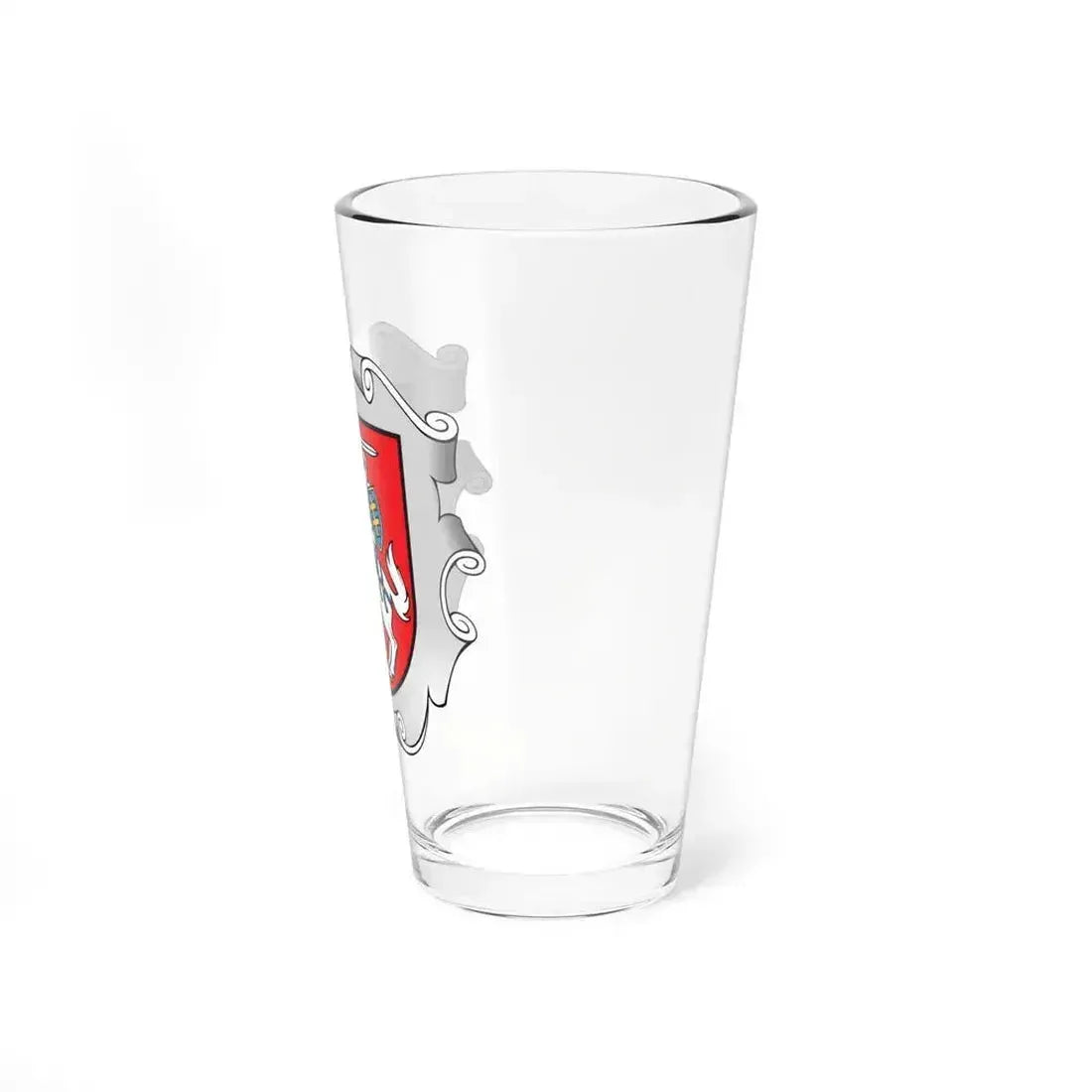 Coat of arms of the Ministry of the Interior of Lithuania - Pint Glass 16oz - Go Mug Yourself