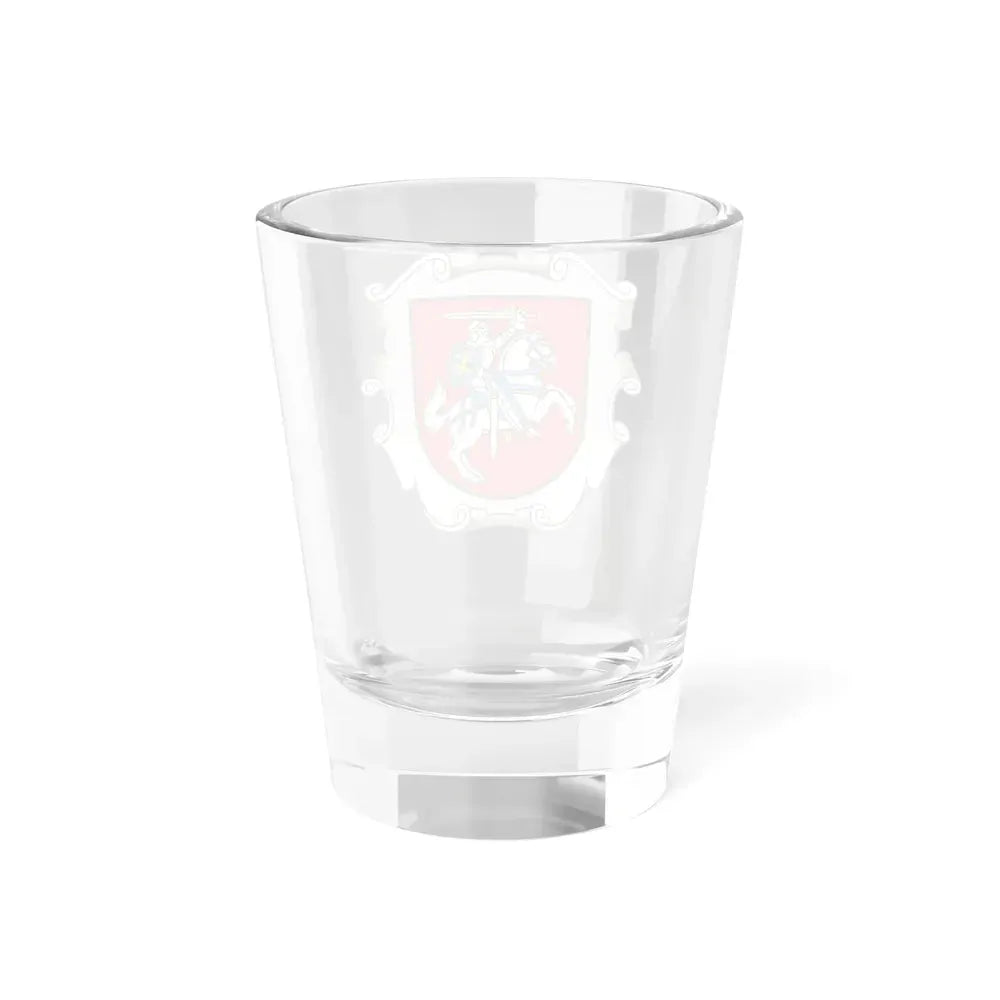 Coat of arms of the Ministry of the Interior of Lithuania - Shot Glass 1.5oz - Go Mug Yourself