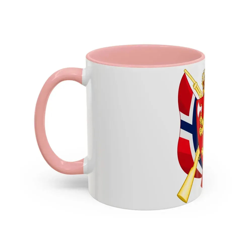 Coat of arms of the National Rifle Association of Norway - Accent Coffee Mug - Go Mug Yourself