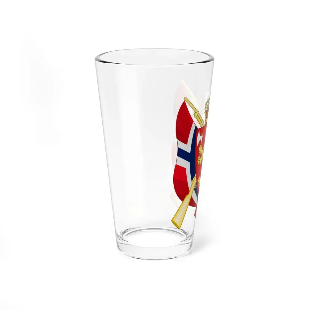 Coat of arms of the National Rifle Association of Norway - Pint Glass 16oz - Go Mug Yourself