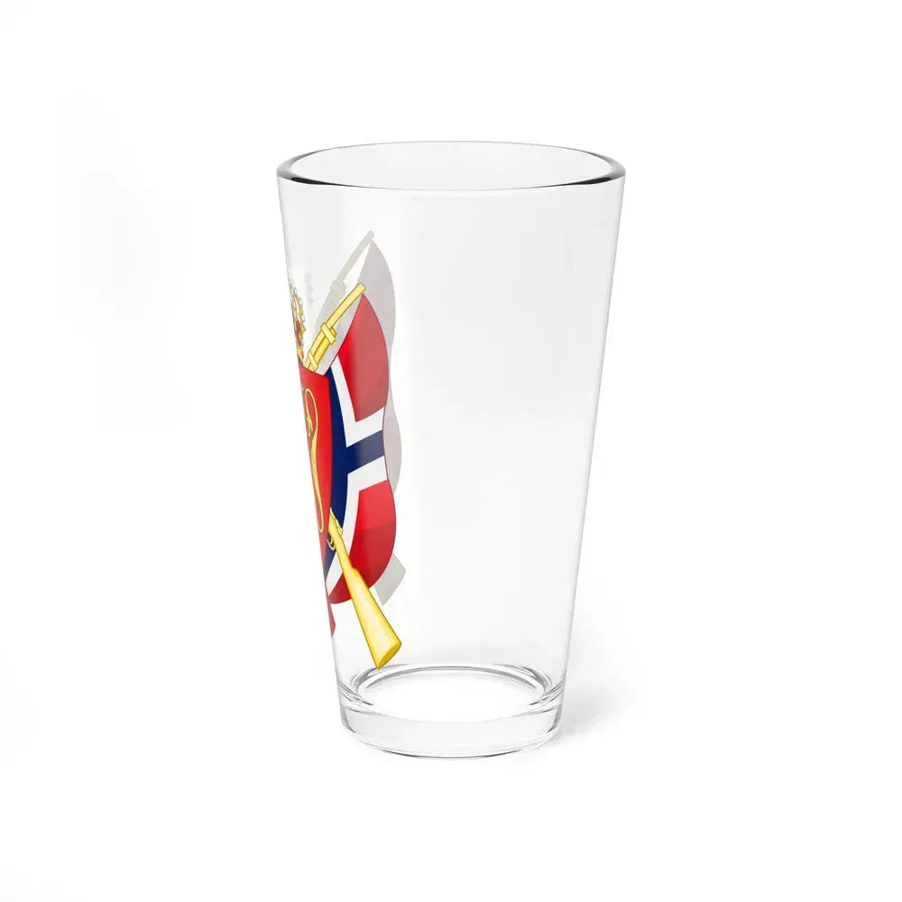 Coat of arms of the National Rifle Association of Norway - Pint Glass 16oz - Go Mug Yourself