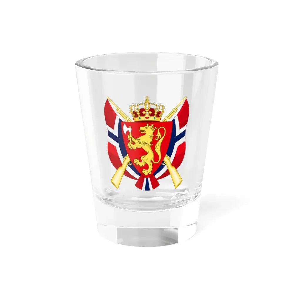 Coat of arms of the National Rifle Association of Norway - Shot Glass 1.5oz 1.5oz - Go Mug Yourself