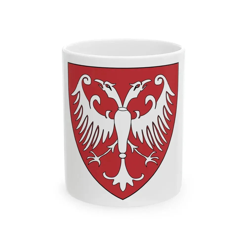 Coat of arms of the Nemanic Dynasty - White Coffee Mug 11oz - Go Mug Yourself