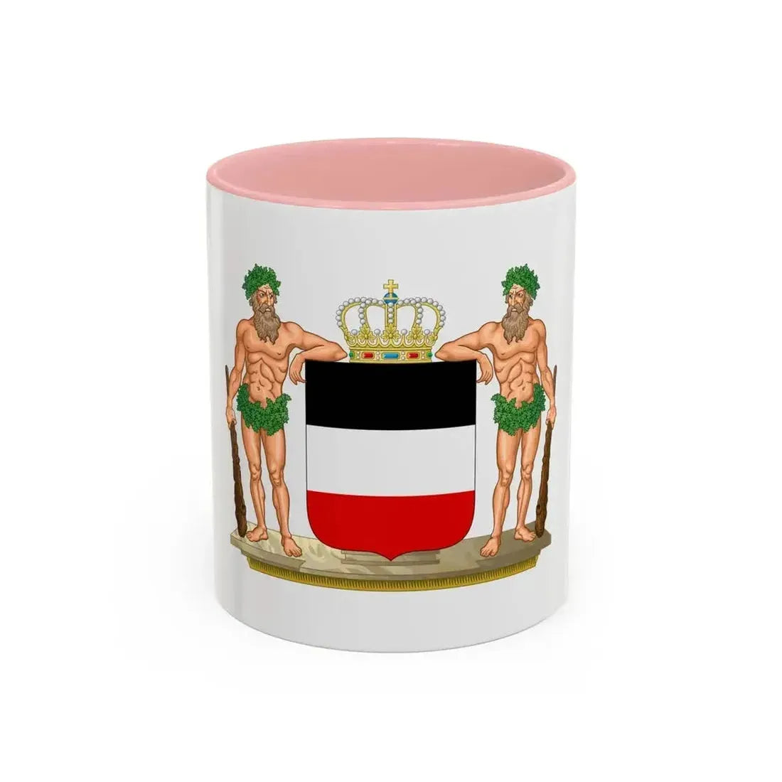 Coat of arms of the North German Confederation - Accent Coffee Mug 11oz Pink - Go Mug Yourself