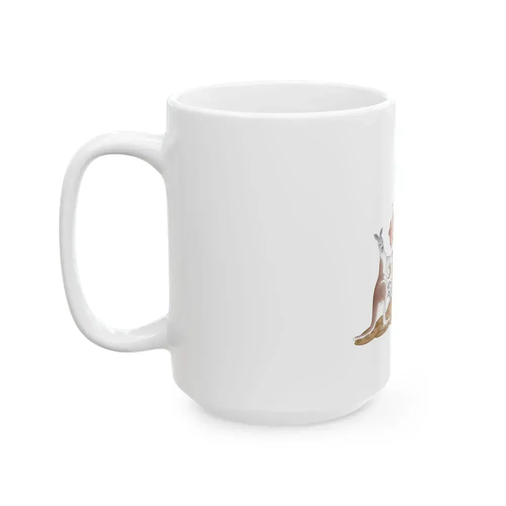 Coat of arms of the Northern Territory - White Coffee Mug - Go Mug Yourself