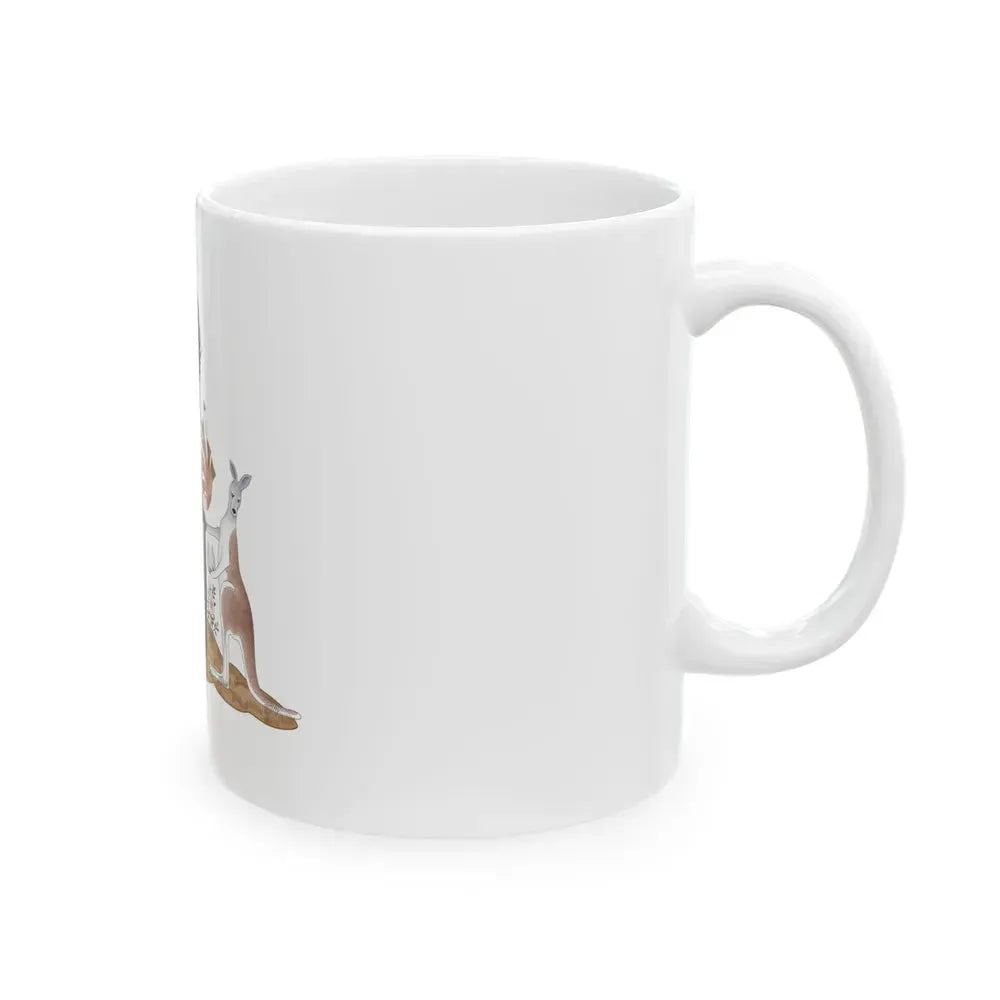 Coat of arms of the Northern Territory - White Coffee Mug - Go Mug Yourself