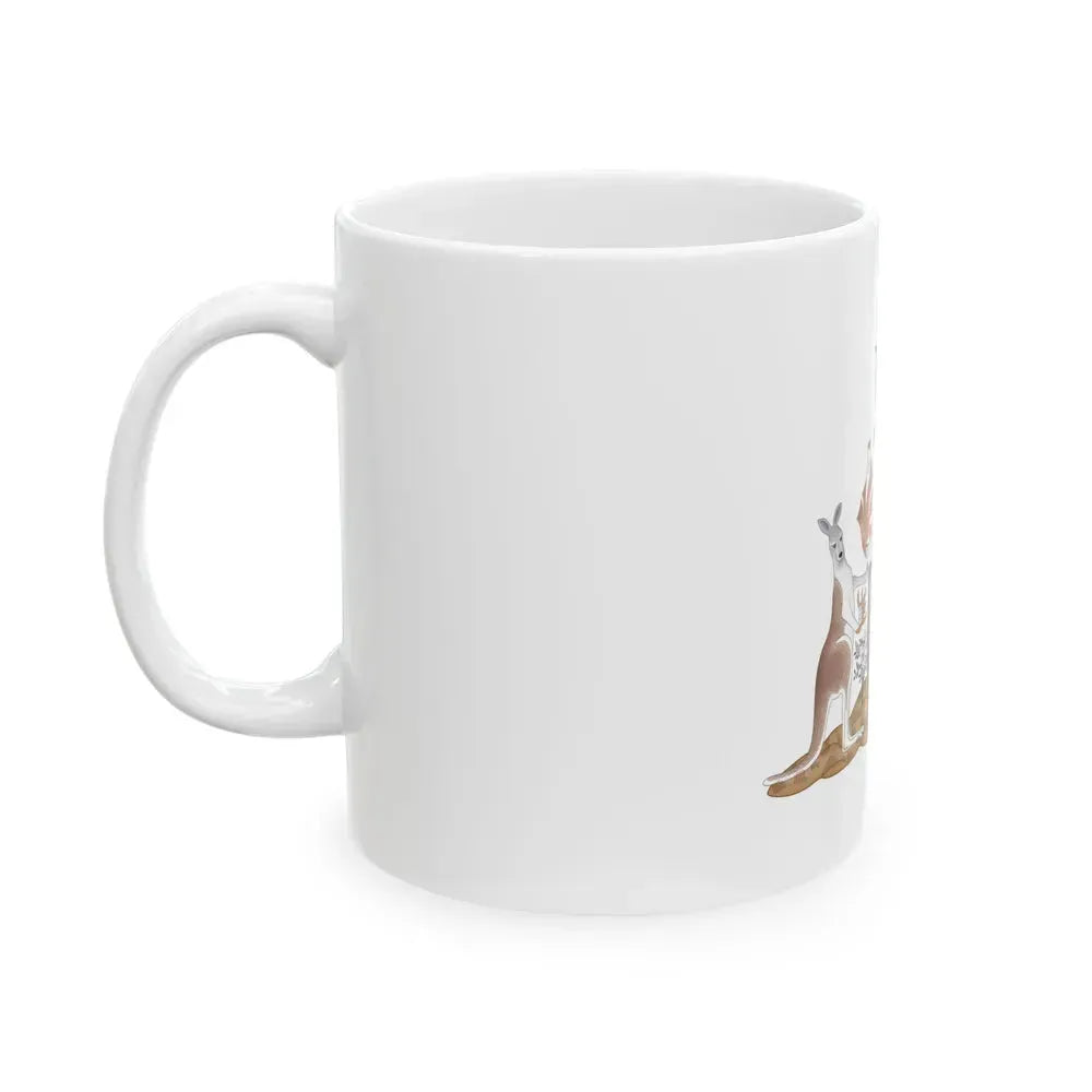 Coat of arms of the Northern Territory - White Coffee Mug - Go Mug Yourself