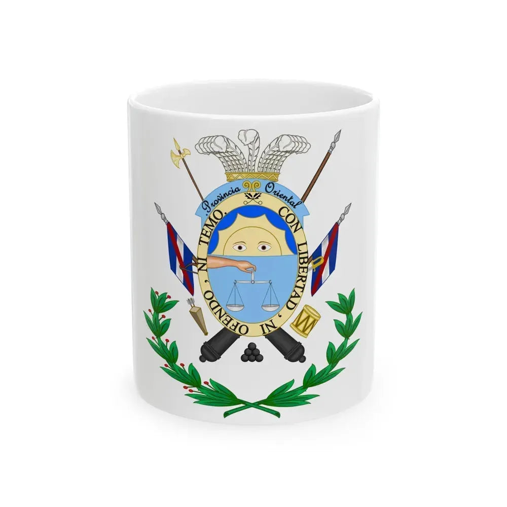 Coat of Arms of the Oriental Province - White Coffee Mug 11oz - Go Mug Yourself