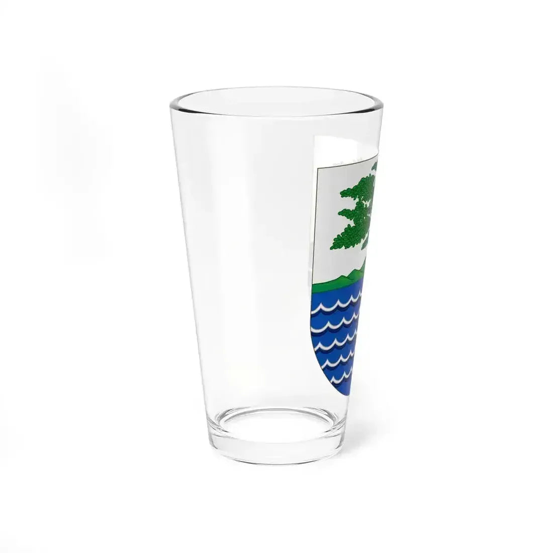 Coat of Arms of the Portuguese and Spanish Guinea - Pint Glass 16oz - Go Mug Yourself