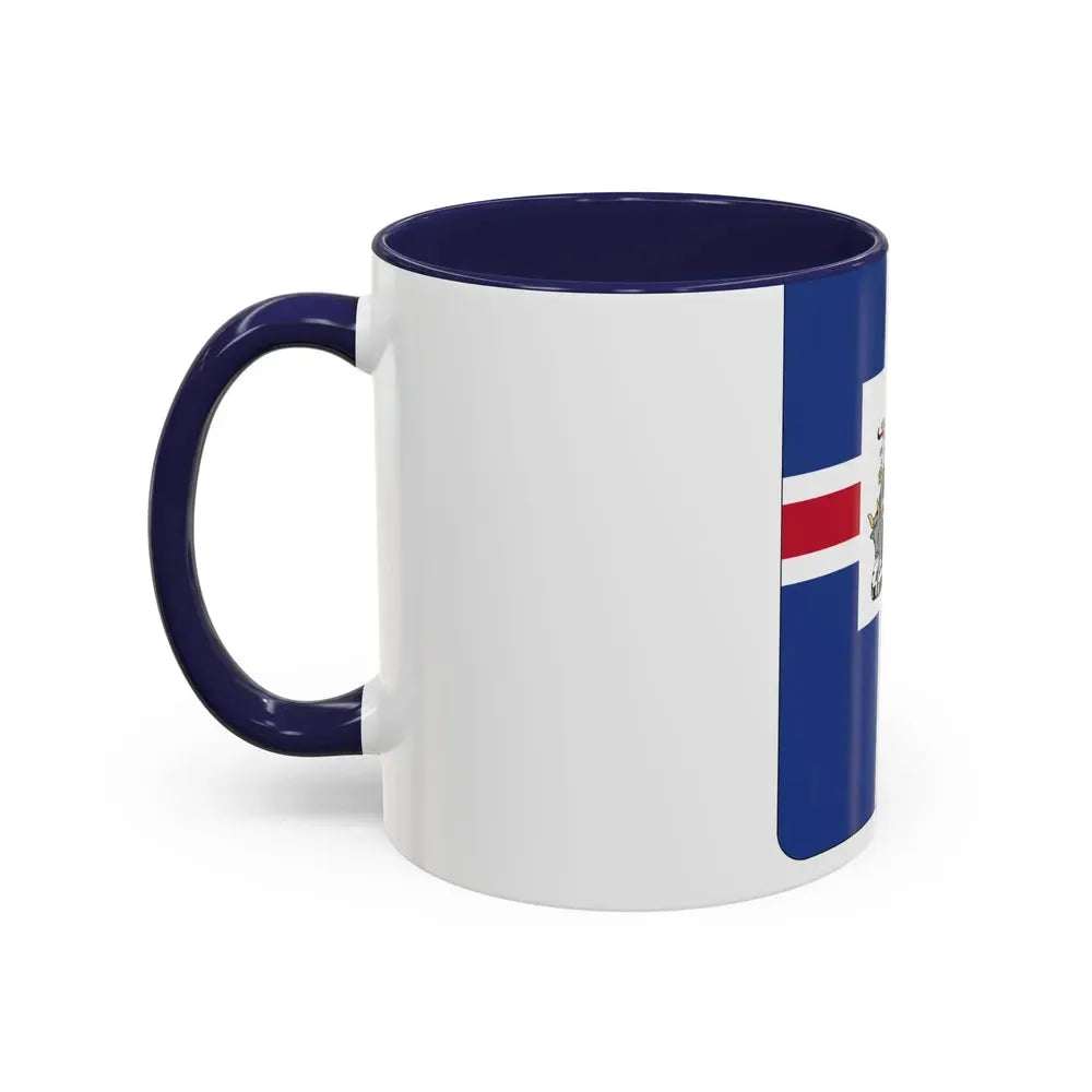 Coat of arms of the President of Iceland - Accent Coffee Mug - Go Mug Yourself