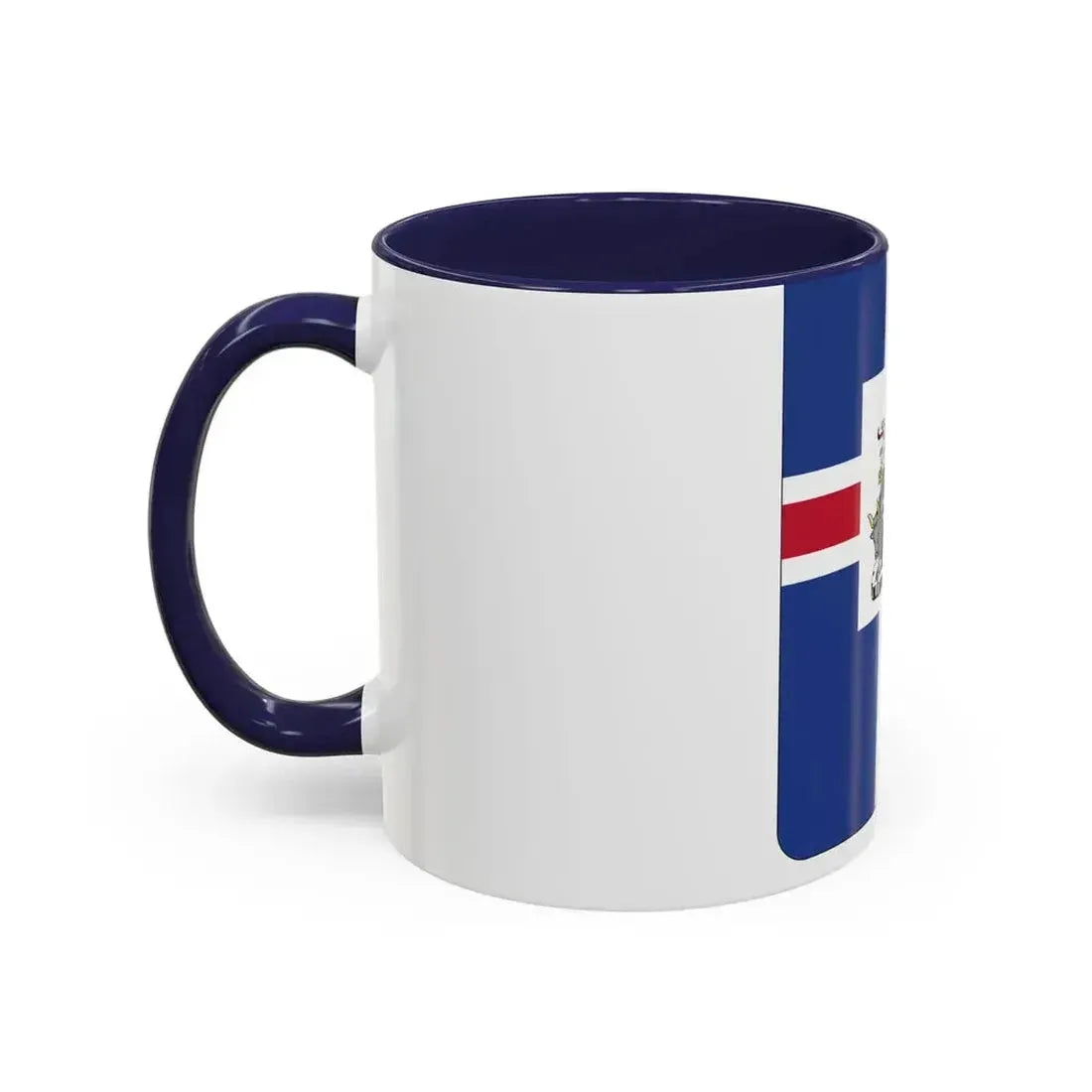 Coat of arms of the President of Iceland - Accent Coffee Mug - Go Mug Yourself