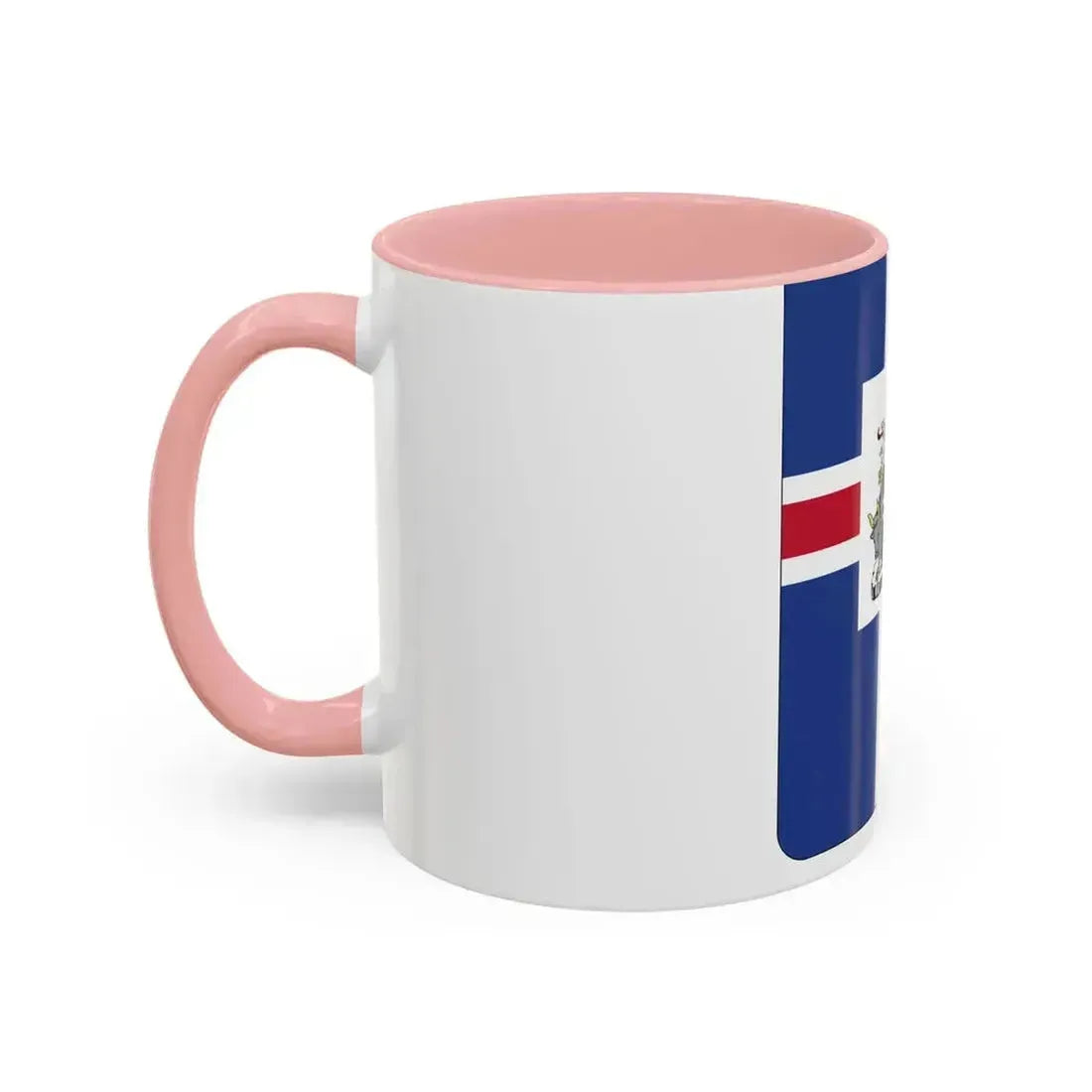 Coat of arms of the President of Iceland - Accent Coffee Mug - Go Mug Yourself
