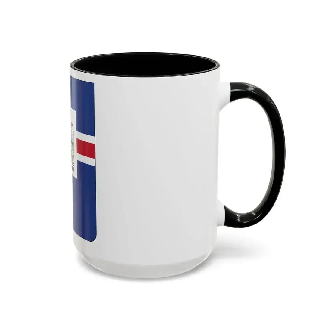 Coat of arms of the President of Iceland - Accent Coffee Mug - Go Mug Yourself